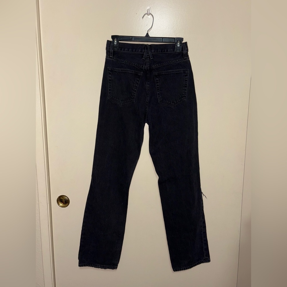 SLVRLAKE Black Straight Leg Jeans - Picture 2 of 4